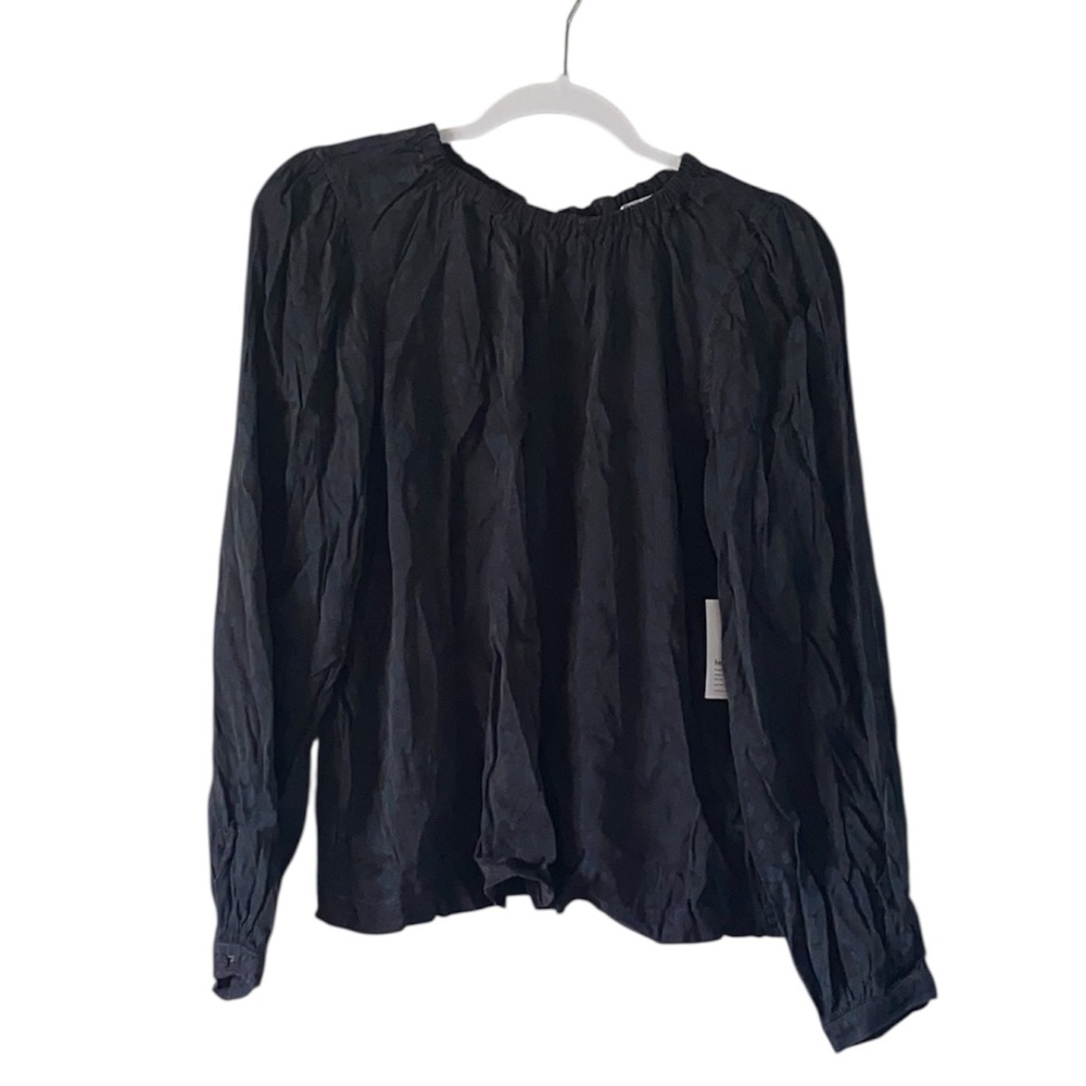 Bella Dahl tie back blouse sz small